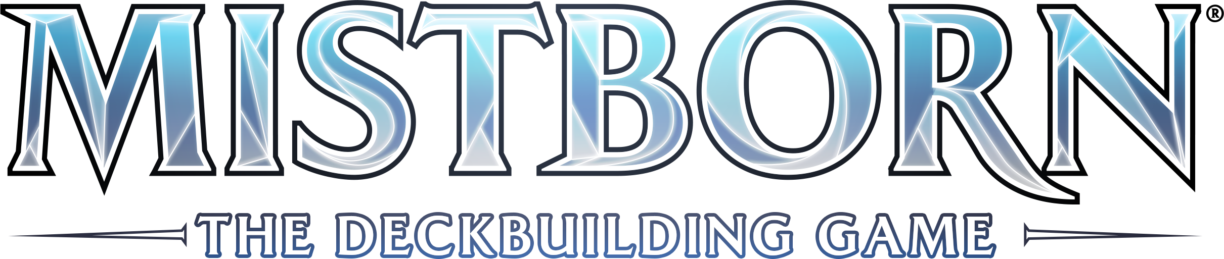 Mistborn The Deckbuilding Game logo